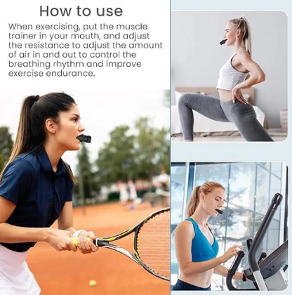 Portable Breathing & Muscle Trainer with Adjustable Resistance | Boost Strength & Endurance