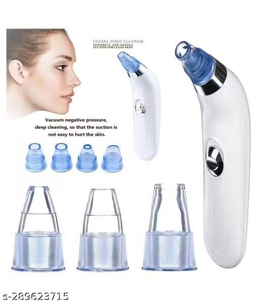 DERMA SUCTION VACUUM SKIN CLEANSER | 4 IN 1 MULTI-FUNCTION BLACKHEAD REMOVER TOOL | REMOVER KIT SKIN CLEANER | PIMPLE REMOVAL TOOL | ACNE REMOVAL TOOL