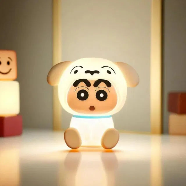 🐶 Crayon Shin-chan Shiro LED Night Light Lamp