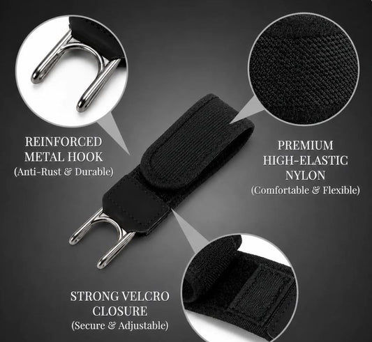 🔥 METAL ADJUSTABLE NO BUCKLE BELT FOR MEN & WOMEN 🔥