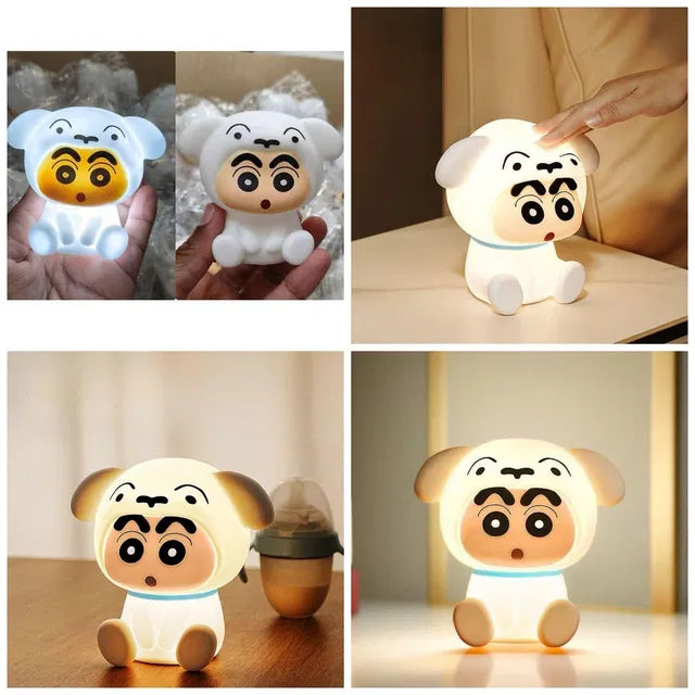 🐶 Crayon Shin-chan Shiro LED Night Light Lamp
