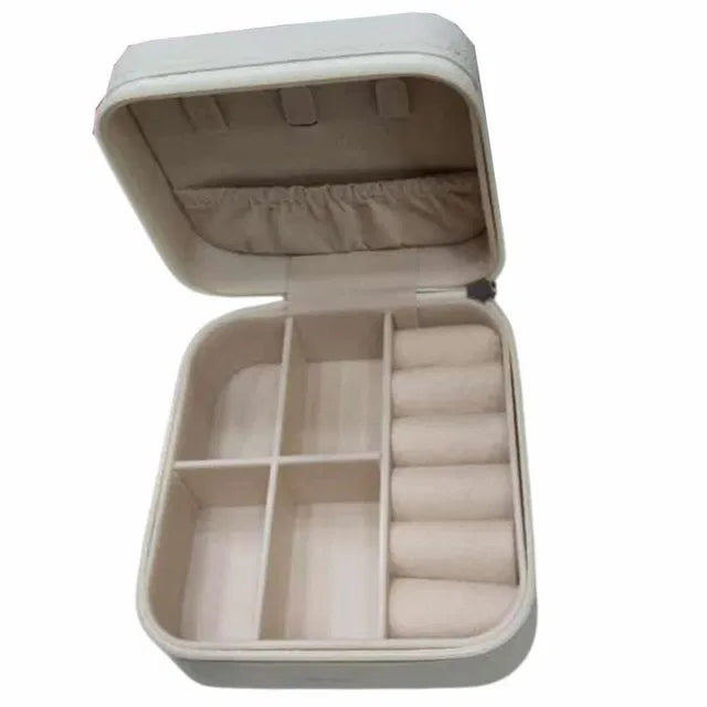 ✨ RECTANGLE PEACH LEATHER JEWELLERY BOX – THE PERFECT GIFT OF ELEGANCE ✨