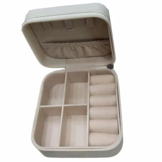 ✨ RECTANGLE PEACH LEATHER JEWELLERY BOX – THE PERFECT GIFT OF ELEGANCE ✨