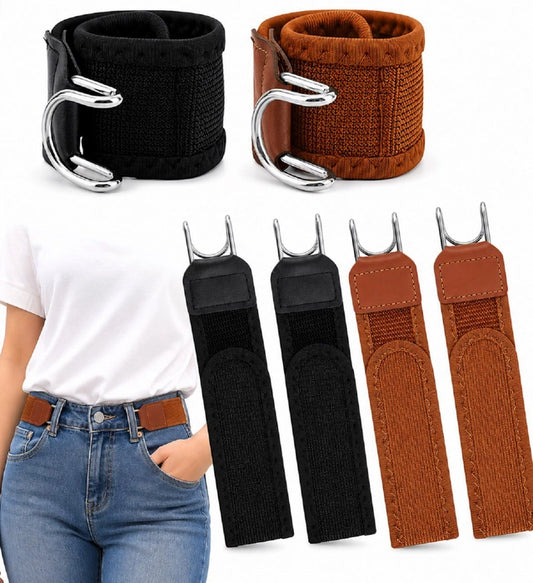🔥 METAL ADJUSTABLE NO BUCKLE BELT FOR MEN & WOMEN 🔥