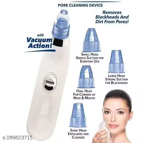 DERMA SUCTION VACUUM SKIN CLEANSER | 4 IN 1 MULTI-FUNCTION BLACKHEAD REMOVER TOOL | REMOVER KIT SKIN CLEANER | PIMPLE REMOVAL TOOL | ACNE REMOVAL TOOL